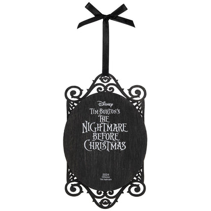 Disney Tim Burton's The Nightmare Before Christmas Jack and Sally Papercraft Hallmark Keepsake Ornament