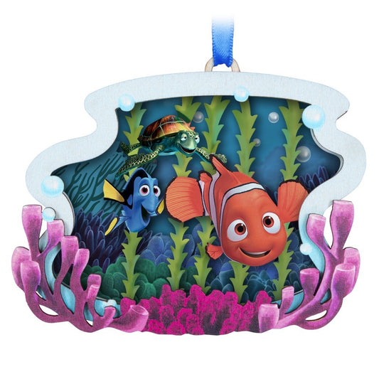Disney and Pixar Finding Nemo Totally Unforgettable Friends Papercraft Hallmark Keepsake Ornament