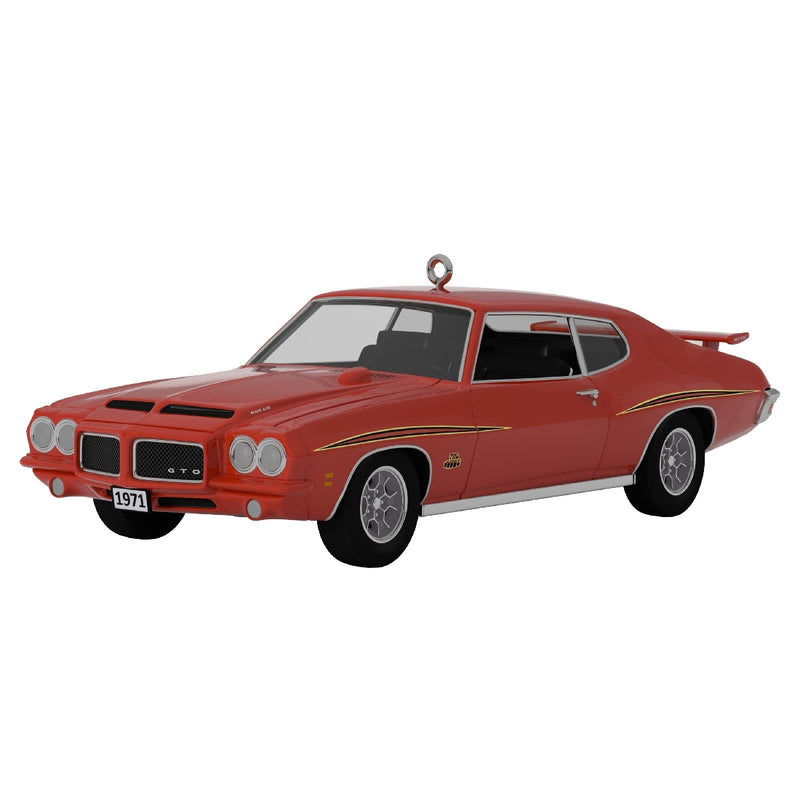 1971 Pontiac GTO Judge Classic American Cars Metal 2021 Hallmark Keepsake Ornament