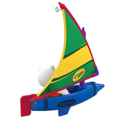 Crayola Colorful Canoe Sailing 2022 Hallmark Keepsake Ornament