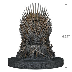Game of Thrones The Iron Throne Musical 2022 Hallmark Keepsake Ornament