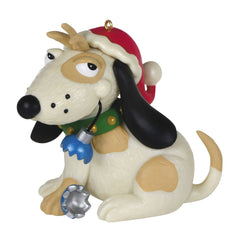 Naughty List Shenanigans Dog 2022 Hallmark Keepsake Ornament