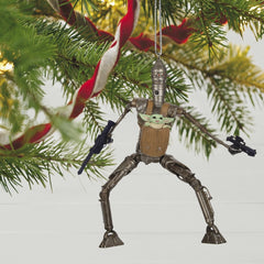 Star Wars: The Mandalorian IG-11 and Grogu 2022 Hallmark Keepsake Ornament