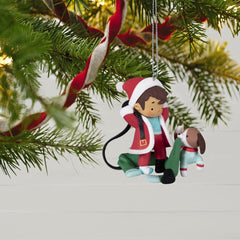 Young Santa 2022 Hallmark Keepsake Ornament