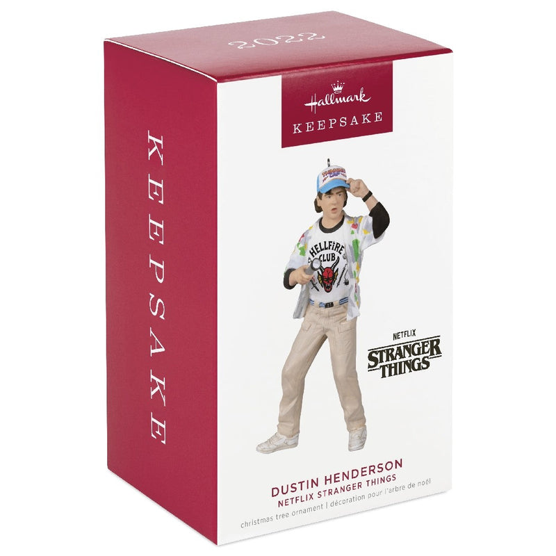 Stranger Things Dustin Henderson 2022 Hallmark Keepsake Ornament