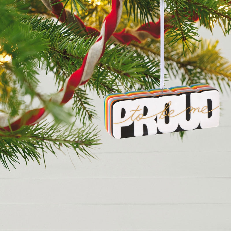 Proud to Be Me Hallmark Keepsake Ornament