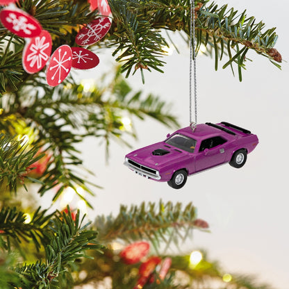 Lil' Classic Cars 1970 Plymouth Hemi 'Cuda Miniature 2023 Hallmark keepsake Ornament