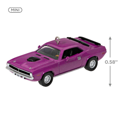 Lil' Classic Cars 1970 Plymouth Hemi 'Cuda Miniature 2023 Hallmark keepsake Ornament