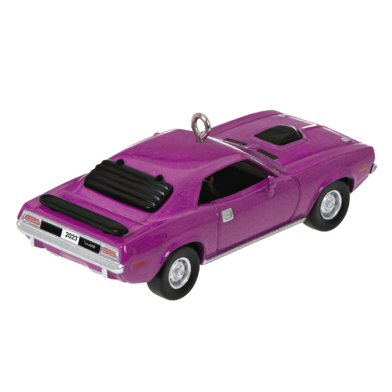 Lil' Classic Cars 1970 Plymouth Hemi 'Cuda Miniature Hallmark keepsake Ornament