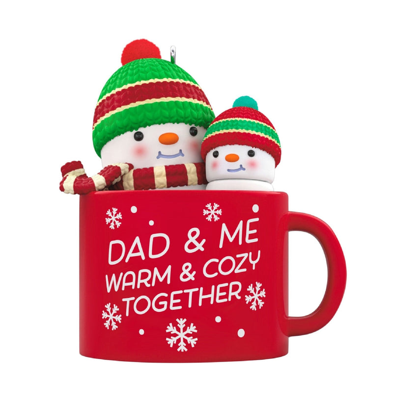 Dad & Me Hot Cocoa Mug 2023 Hallmark Keepsake Ornament