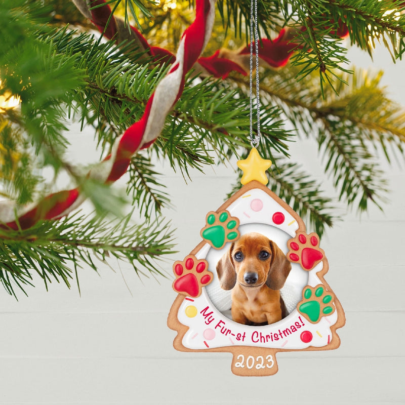 My Fur-st Christmas 2023 Photo Frame Hallmark Keepsake Ornament