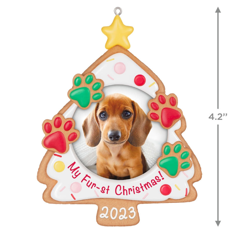 My Fur-st Christmas 2023 Photo Frame Hallmark Keepsake Ornament