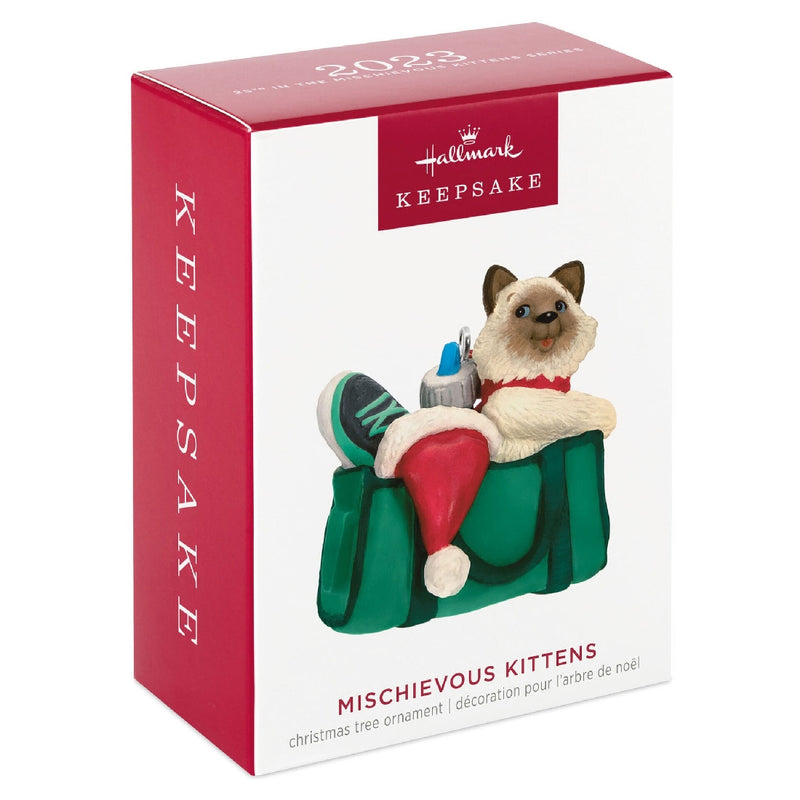 Mischievous Kittens Hallmark Keepsake Ornament