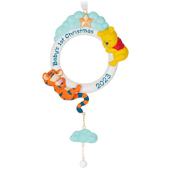 Disney Winnie the Pooh Baby's First Christmas 2023 Hallmark Keepsake Ornament
