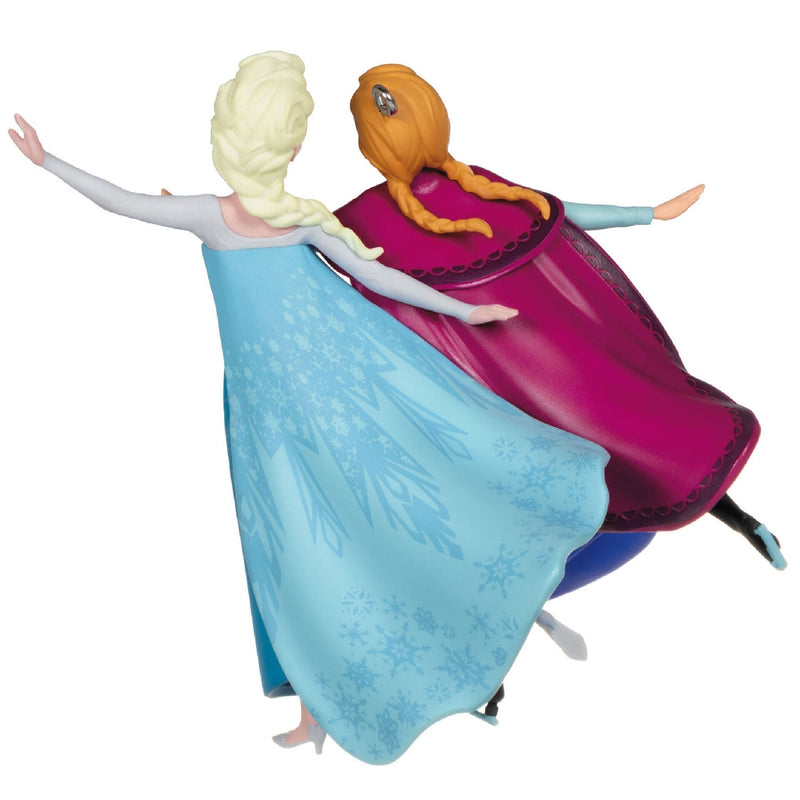 Disney Frozen 10th Anniversary Two Sisters One Heart Hallmark Keepsake Ornament