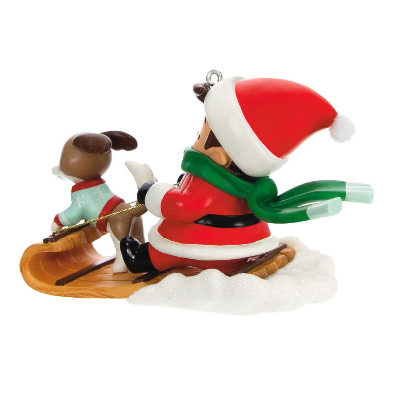 Young Santa Hallmark keepsake Ornament