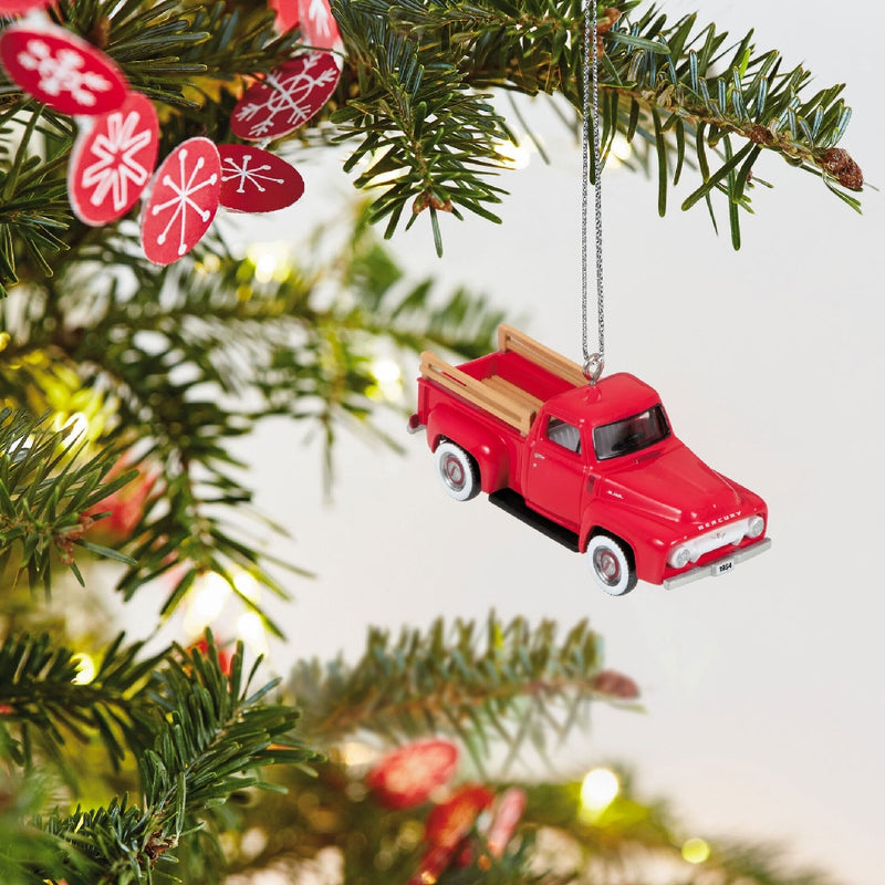 Lil' American Trucks 1954 Mercury M-100 Miniature Hallmark Keepsake Ornament