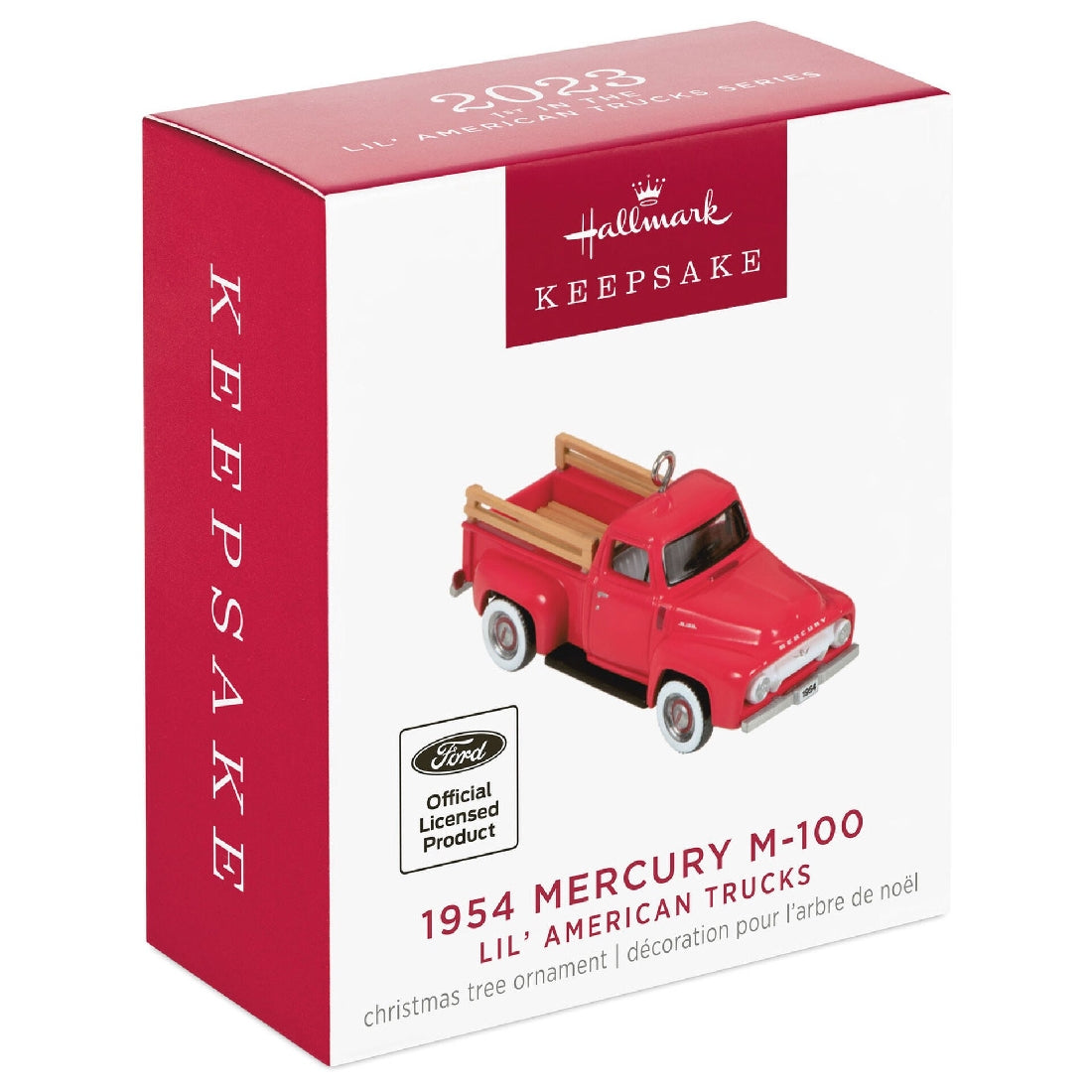 Lil' American Trucks 1954 Mercury M-100 Miniature 2023 Hallmark Keepsake Ornament