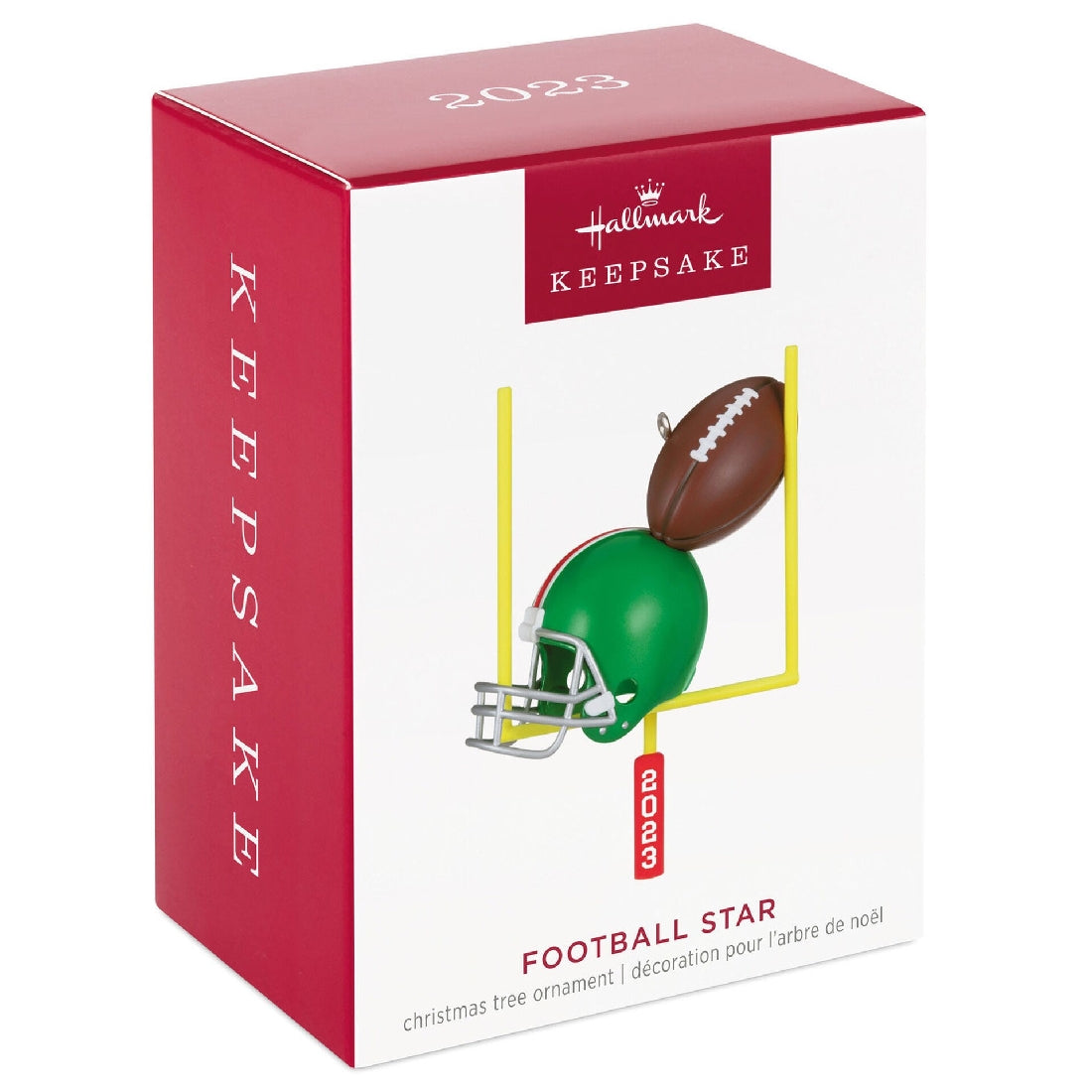 Football Star 2023 Hallmark Keepsake Ornament