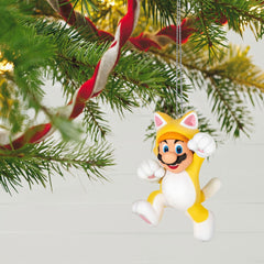 Nintendo Super Mario Powered Up With Mario Cat Mario Hallmark Keepsake Ornament