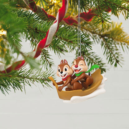 Disney Chip and Dale Snow Much Fun! 2023 Hallmark Keepsake Ornament