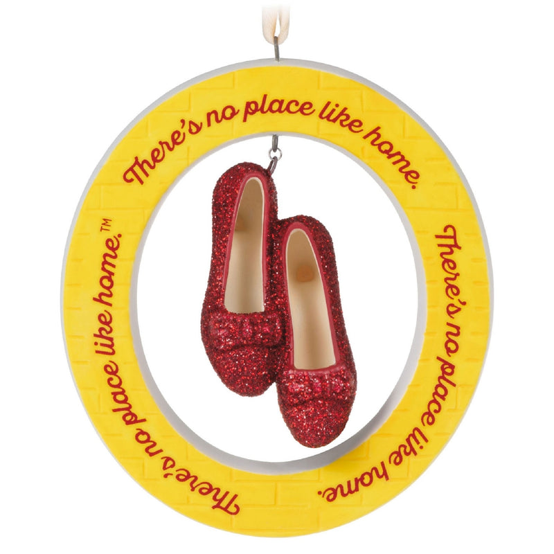 The Wizard of Oz There's No Place Like Home Porcelain Hallmark Keepsake Ornament
