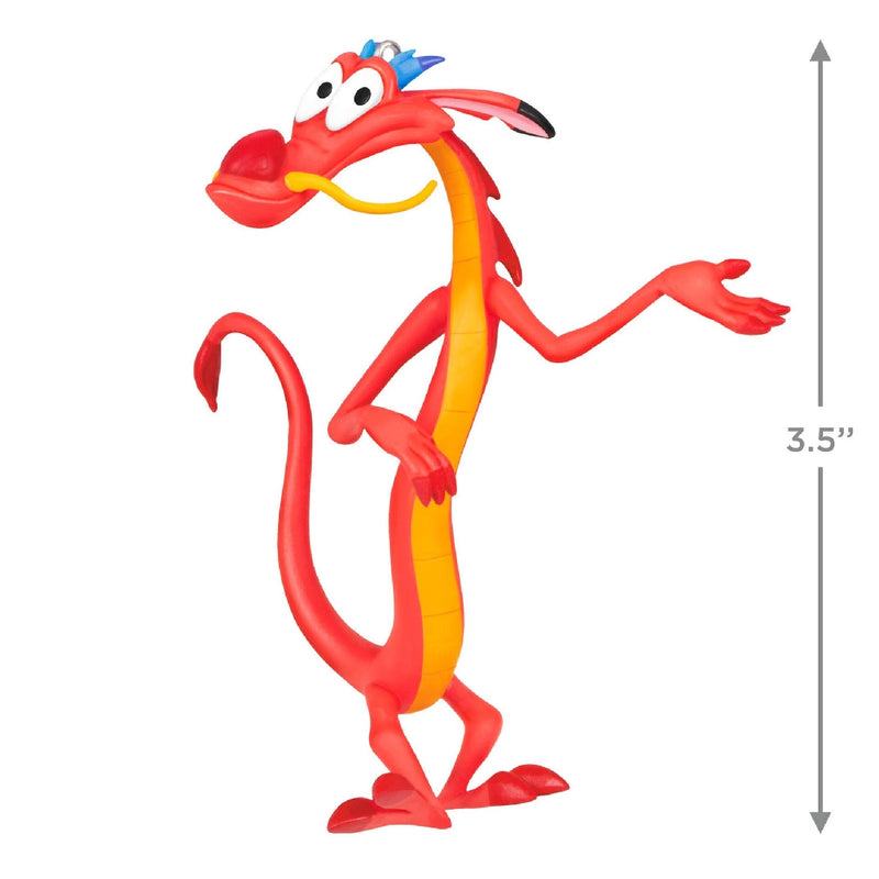 Disney Mulan Mushu the Guardian Dragon Hallmark keepsake Ornament