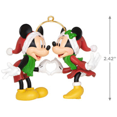 Disney Mickey and Minnie A Season of Love Hallmark Keepsake Ornament