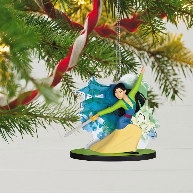Disney Mulan 25th Anniversary Heart of a Warrior Hallmark Keepsake Ornament