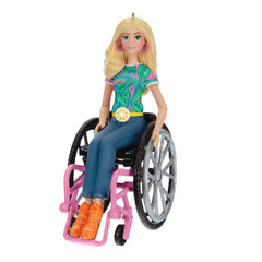 Barbie Fashionista With Wheelchair Hallmark Keepsake Ornament