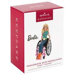 Barbie Fashionista With Wheelchair Hallmark Keepsake Ornament