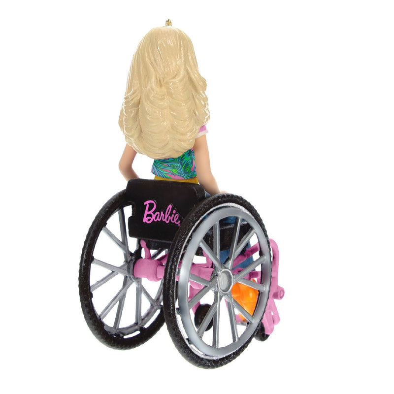 Barbie Fashionista With Wheelchair Hallmark Keepsake Ornament