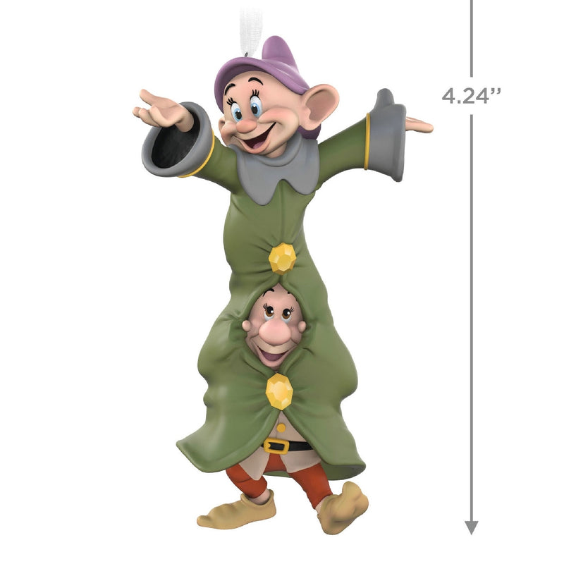 Disney Snow White and the Seven Dwarfs Dancing Dwarf Duo Hallmark Keepsake Ornament