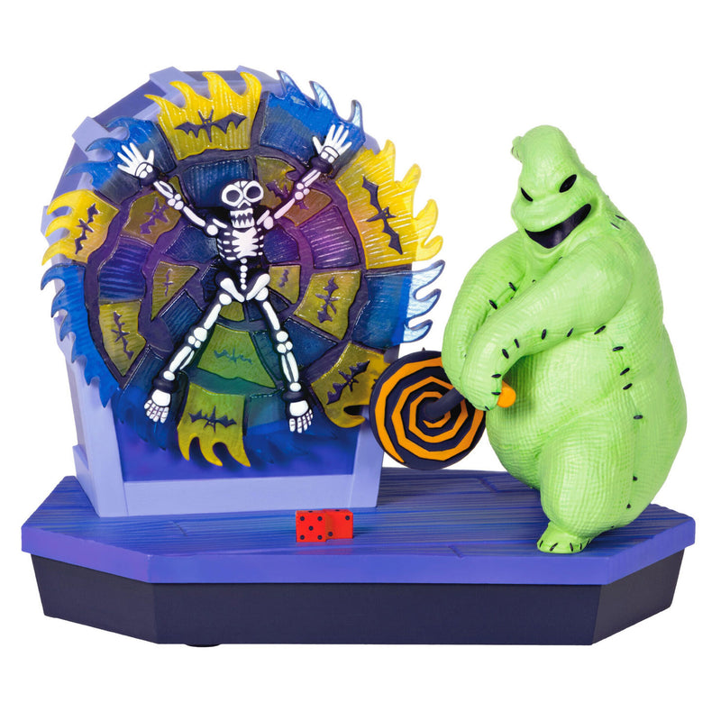 Disney Tim Burton's The Nightmare Before Christmas 30th Anniversary Mr. Oogie Boogie Musical Hallmark Keepsake Ornament With Light and Motion
