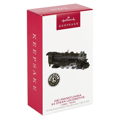 LIONEL Trains 1361 Pennsylvania K4 Steam Locomotive 2023 Hallmark Keepsake Ornament