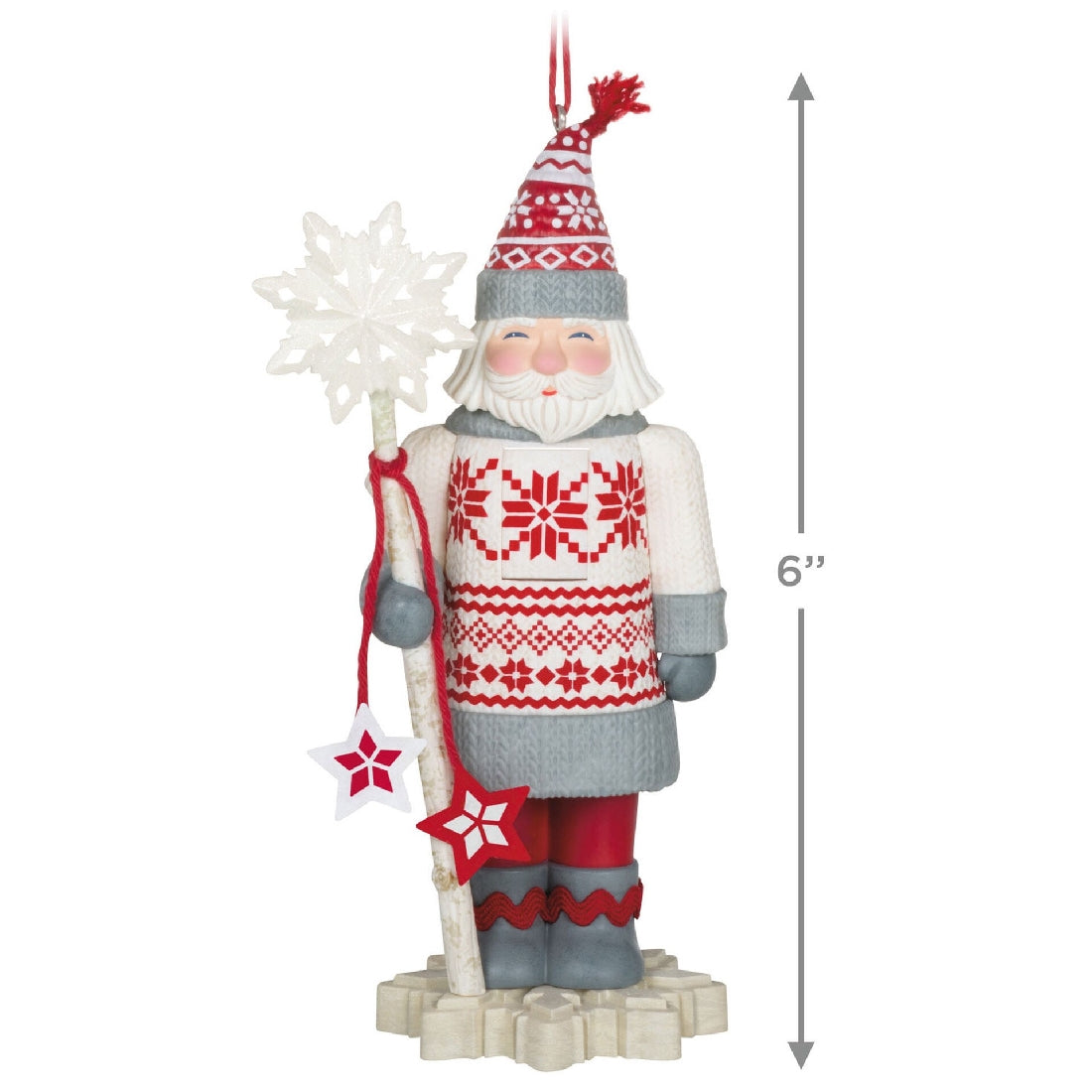 Noble Nutcrackers Snowfall Prince 2023 Hallmark Keepsake Ornament