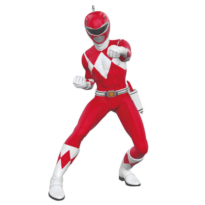 Hasbro Power Rangers Red Ranger 2023 Hallmark Keepsake Ornament