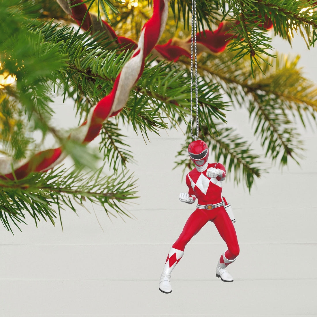 Hasbro Power Rangers Red Ranger 2023 Hallmark Keepsake Ornament