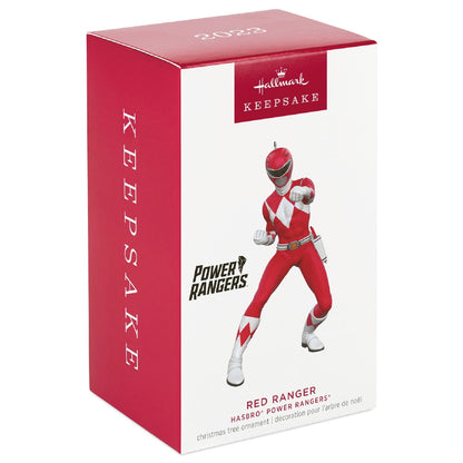 Hasbro Power Rangers Red Ranger 2023 Hallmark Keepsake Ornament