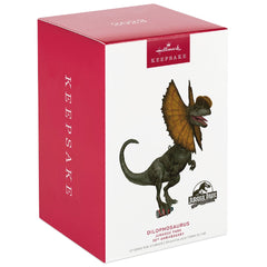 30th Anniversary Jurassic Park Dilophosaurus Hallmark Keepsake Ornament