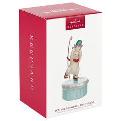 Skating Snowball and Tuxedo Hallmark Keepsake Ornament