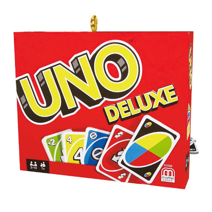 Family Game Night Mattel UNO 2023 Hallmark Keepsake Ornament