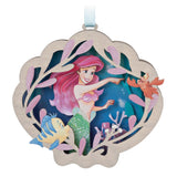 Disney The Little Mermaid Ariel and Flounder 2023 Hallmark Keepsake Ornament