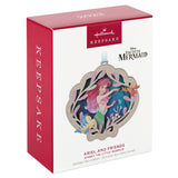 Disney The Little Mermaid Ariel and Flounder 2023 Hallmark Keepsake Ornament