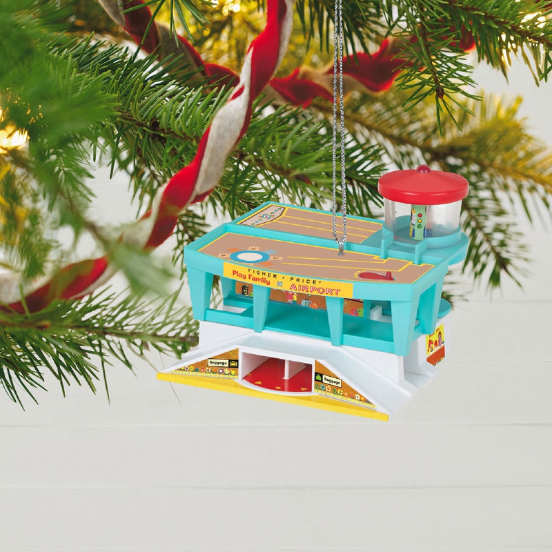 Fisher-Price Airport Hallmark Keepsake Ornament