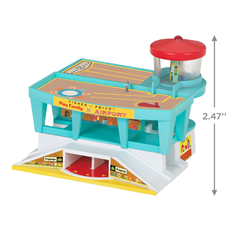 Fisher-Price Airport Hallmark Keepsake Ornament