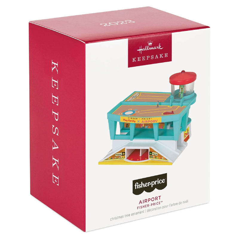 Fisher-Price Airport Hallmark Keepsake Ornament