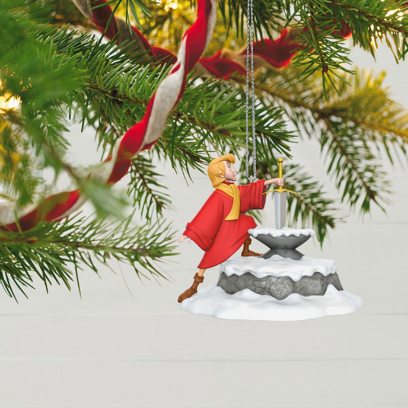 Disney The Sword in the Stone 60th Anniversary Becoming King Arthur Hallmark Keepsake Ornament