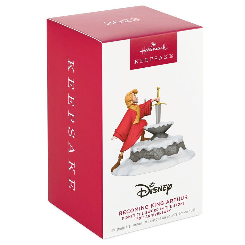 Disney The Sword in the Stone 60th Anniversary Becoming King Arthur Hallmark Keepsake Ornament