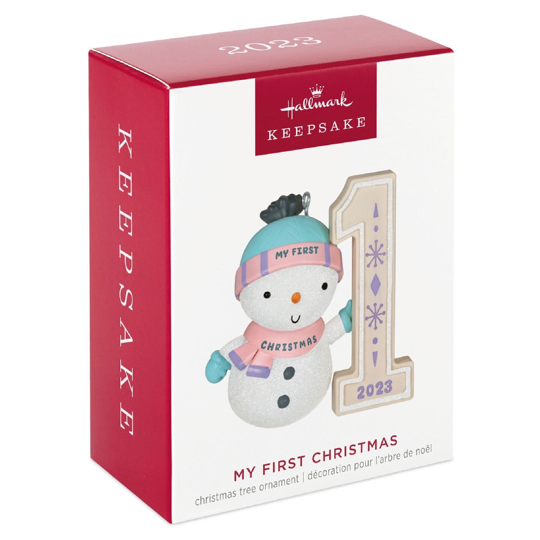 My First Christmas Snowman 2023 Hallmark Keepsake Ornament